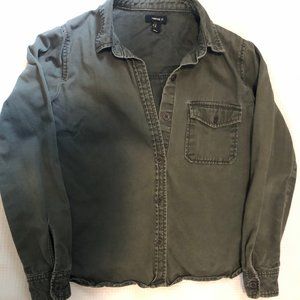 Khaki Shirt Jacket